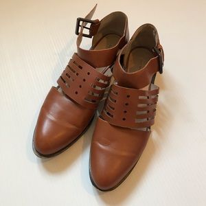 Zara laser-cut oxford
